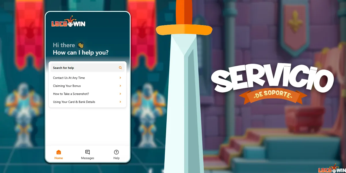 Servicio de asistencia al casino