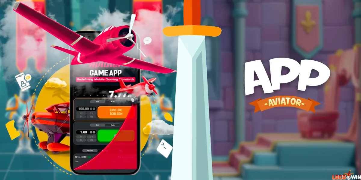Juega al juego Aviator en la aplicación móvil